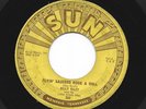 ROCKABILLY SCI-FI 45- BILLY RILEY - FLYIN' SAUCERS ROCK AND ROLL - HEAR 1957 SUN
