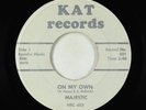 Garage Psych 45 - Majestic - On My Own - Kat - obscure