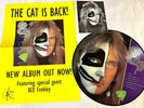 PETER CRISS CAT 1 Picture Disc Vinyl LP Promo Poster Cat Club Sign-Up Form KISS