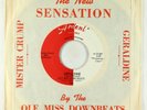 Garage Exotica 45 - Ole Miss Down Beats - Geraldine - Ardent - VG+ promo
