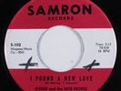 Garage 45 OGNIR & THE NITE PEOPLE I Found A New Love SAMRON VG+ HEAR l