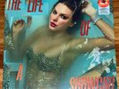 OOP TAYLOR SWIFT THE LIFE OF A SHOWGIRL LIT MY SKY UP METALLIC ORANGE VINYL LTD