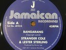 Stranger Cole Lester Sterling 45 rpm Vinyl 7