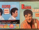 Elvis Presley LP RCA Record Albums LSP-3893 CLAMBAKE & APL1-2564 DOUBLE TROUBLE