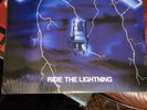 Metallica Ride The Lightning (Walmart Electric Blue Vinyl, 2021) Dinged Corners