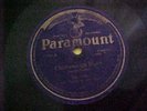 78 RPM -- Ida Cox   chattanooga blues Paramount  1496 Blues - Jazz