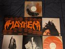 Lady Gaga Mayhem Split Orange & Black Liquid Vinyl, Bad World exclusive. In Hand