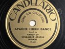 78 RPM Candelario - Mescalero Apache Indians Horn Dance / Devil Dance  - R6D