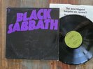 BLACK SABBATH Master of Reality Embossed OG 1971 Warner Bros LP green metal