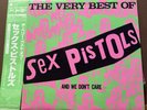 Sex Pistols The Very Best Of And We Don't Care LP Vinyl Japanese Import