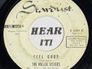 Wild NY Girl Group R&B Rocker Soul 45 THE MILLER SISTERS Feel Good STARDUST wlp