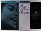 Abbey Lincoln - Abbey Is Blue LP - Riverside/Craft - CR 000369 180g Reissue VG+