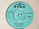 Scarce Northern Soul RUBY JOHNSON Keep On Keeping On/UK Stax 601020 (1967)