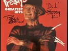 FREDDY'S GREATEST HITS SIGNED ROBERT ENGLAND D.J. FREDDY K ELM STREET GROUP 1987