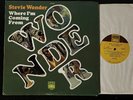 Stevie Wonder-Where I'm Coming From-ORIG 1970 US Tamla LP w/Cover Letters Intact