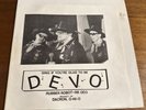 Devo - Devonia -  Sing If You’re Glad To be Devo - Live LP 1978