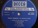Genesis LP From Genesis To Revelation UK Decca Boxed 1969 Press PROG MINTY VINYL