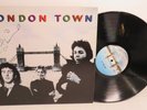 Signed Denny Laine Wings London Town 1976 LP Capitol Records SW-11777