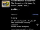 The Bouncing Souls Simplicity Color Vinyl & 2 Good Riddance Color Vinyls -3 Recs