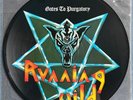 RUNNING WILD GATES TO PURGATORY RARE NM- 1984 NOISE GERMAN PICTURE DISC LP METAL