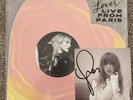 Taylor Swift Lover Live From Paris Vinyl Plus Genuine Signed Photo New Free
