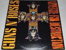 Guns N Roses Appetite for Destruction LP vinyl 1987 Geffen fair