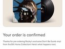 ASAP ROCKY x BILT Member Exclusive 2LP Vinyl Don't Be Dumb [CONFIRMED PRESALE ]