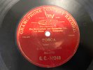 78rpm ENRICO CARUSO sings: E Lucevan Le Stelle - RED G&T Milan 1902