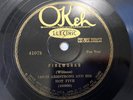 78rpm WEST END BLUES - Louis Armstrong and His Hot Five - RARE Okeh 41078