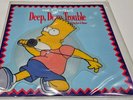 The Simpsons  - Deep, Deep Trouble - Original 1991 - Shaped Picture Disc