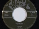 Rockabilly 45 FREDDIE & THE HITCH-HIKERS Sinners/Mop Flop on Band Box VG++