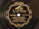 JAZZ RAMONA PIANO BUNNY BERIGAN Raisin' TheRent COTTON CLUB REVIEW VICTOR 24316