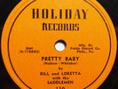 BILL HALEY & THE SADDLEMEN (1951) Holiday 110 / RARE Blues ROCKABILLY 78rpm HEAR