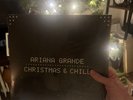 Ariana Grande ‎Christmas And Chill Clear Snowflake Etching Vinyl (SHIPS ASAP)