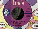 The Majestics I Love Her So Much It Hurts Me original US Linda vinyl press VG++