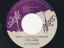 STEVE PARKS - Movin In The Right Direction -SOLID SMOKE- Rare 70s Bay Soul 45rpm