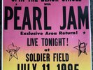 Pearl Jam Promo Live At Soldier Field 7/11/95  2 x vinyl LP Vs Ten Vitalogy era