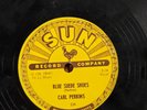 78 RPM Carl Perkins SUN 234 Blue Suede Shoes / Honey Don't VG++