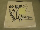 GG Allin + The Scumfucs Eat My Fuc 1984 LP Blood Records 402019 Punk Rock