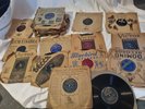 Antique Records 1920s Shellac 78 RPM 33 Total Paramount Columbia Victor