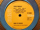 Elvis Presley - Rags to Riches (RCA 47-9980) 1971 Australian PR0M0 45