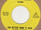 Dushons You Better Think It Over Down To Earth Soul Northern Motown