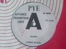 Mod beat, Hammond JIMMY NICOL Husky/Don't Come Back DEMO Pye 7N 15666 (1964)
