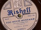 Rishell 5082 TOO MUCH MUSTARD/International Rag   78rpm 1910's Ragtime VERTICAL