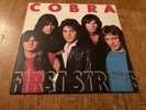 COBRA First Strike LP Vinyl w/OIS 1983 Dutch 1st Press Jimi Jamison SURVIVOR