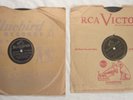 Two SPIKE JONES & City Slickers 78's - DER FUEHRER'S FACE + Ya Wanna Buy a Bunny