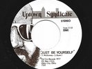 FUNK DISCO 45- UPTOWN SYNDICATE - JUST BE YOURSELF / BLOATED-HEAR -1977 FAT CITY