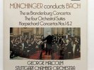 MUNCHINGER ⸺ BACH brandenburg concertos, suites ⸺ DECCA 5xLPs box STILL SEALED