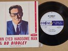 BUDDY HOLLY & BO DIDDLEY - BROWN EYED HANDSOME MAN -  P/S EP near mint