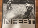 INFEST Slave Lp Clear Red Pressing VG 1997 repress